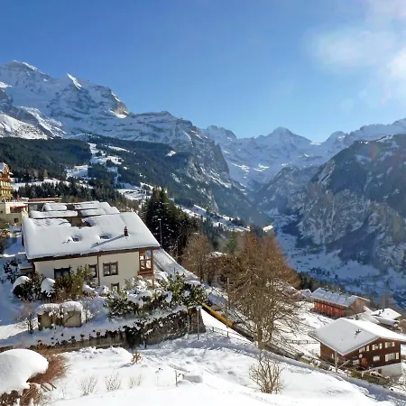 Apartment Apartment Racer'S Retreat Apt-07 By Interhome Wengen